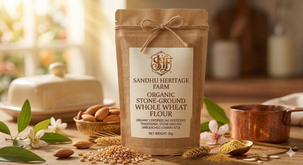 Organic Wheat Flour (Atta) - theshf